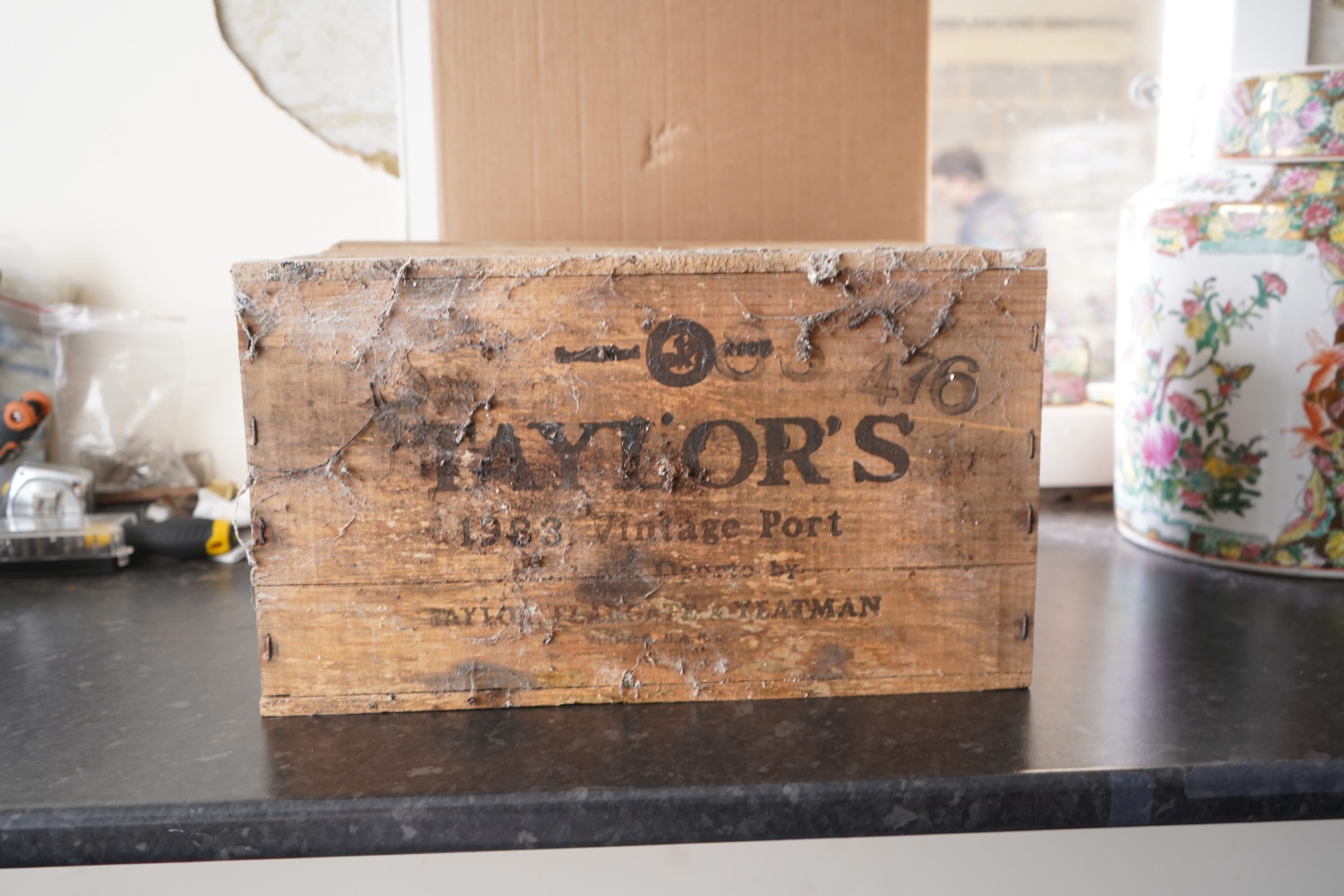 Twelve bottles of 1983 Taylors Vintage Port (O.W.C.)